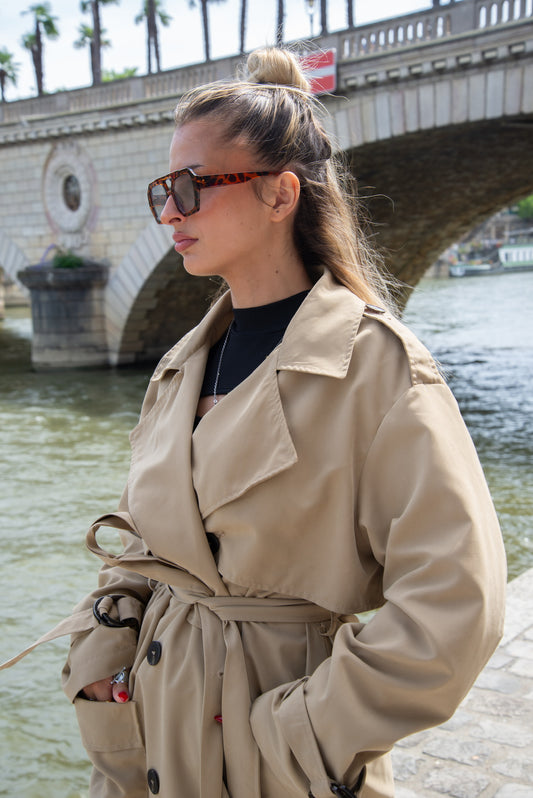 TRENCH - LE CLASSIQUE Femme - K-ZELL PARIS