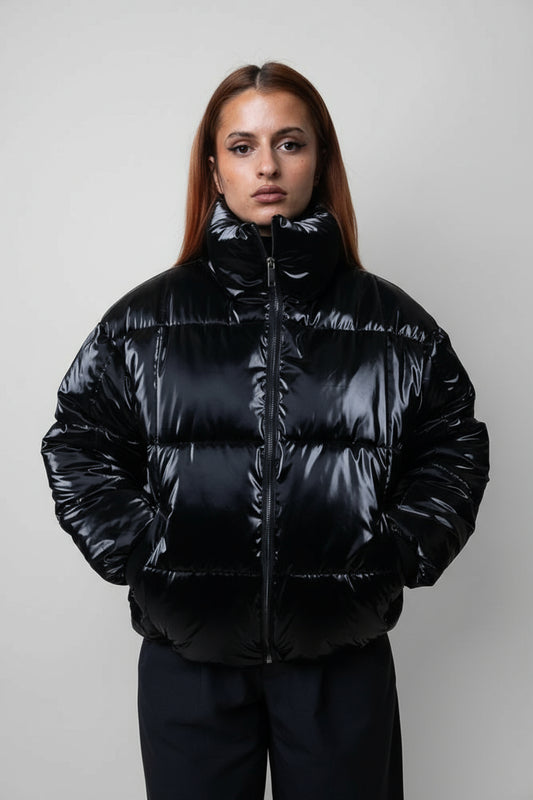 DOUDOUNE À COL MONTANT