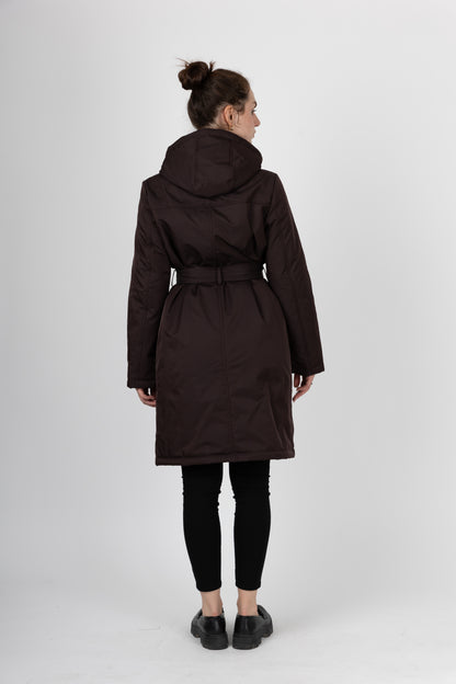 PARKA STYLE TRENCH À CAPUCHE