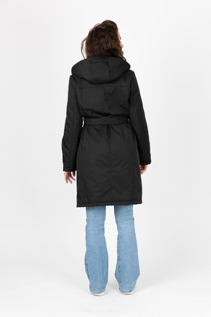 PARKA STYLE TRENCH À CAPUCHE