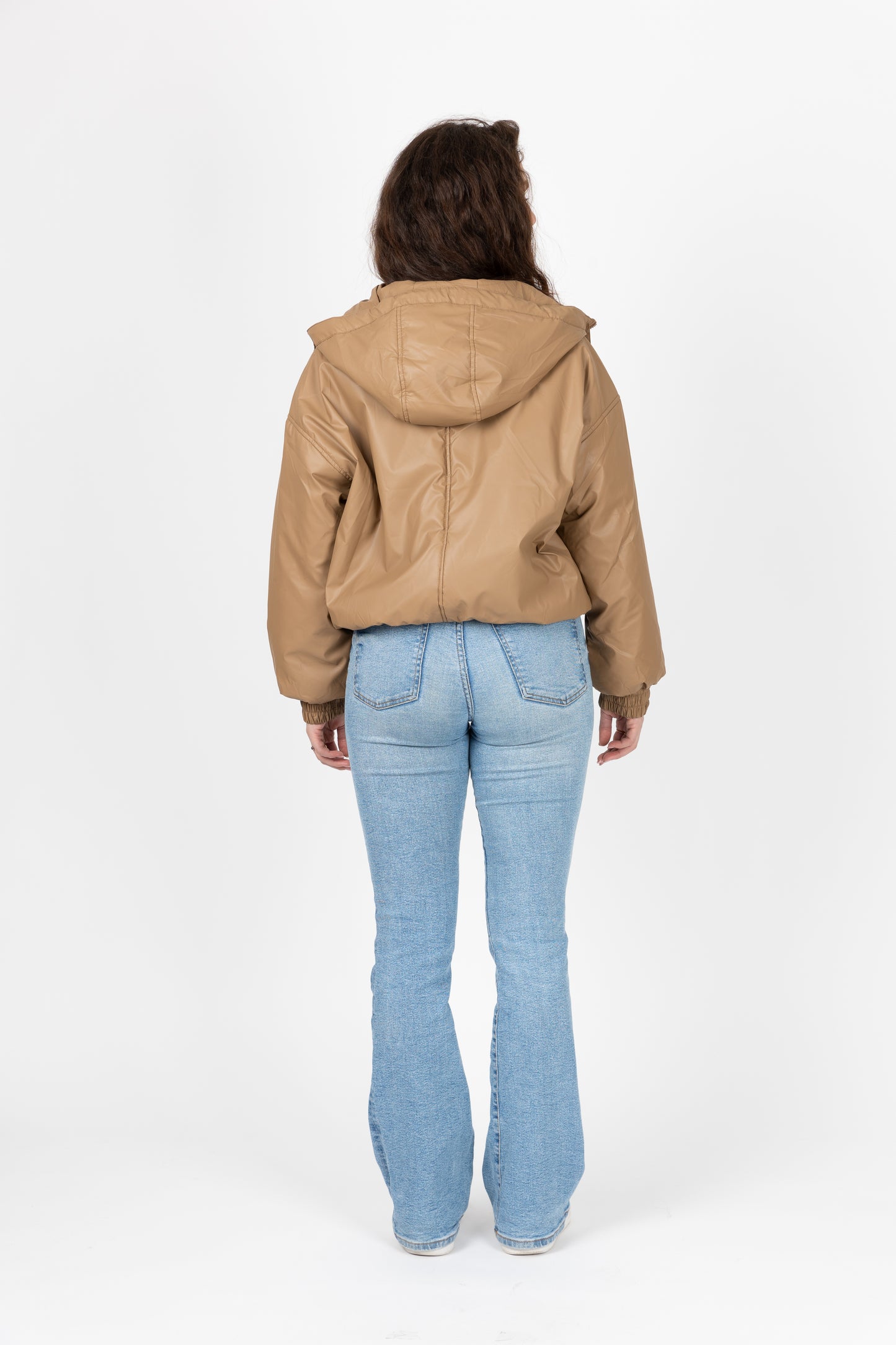 BLOUSON IMPERMÉABLE À CAPUCHE