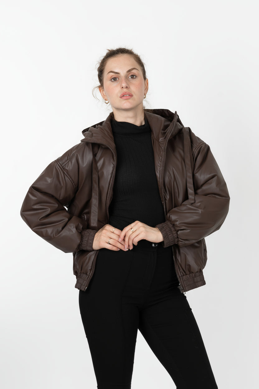 BLOUSON IMPERMÉABLE À CAPUCHE