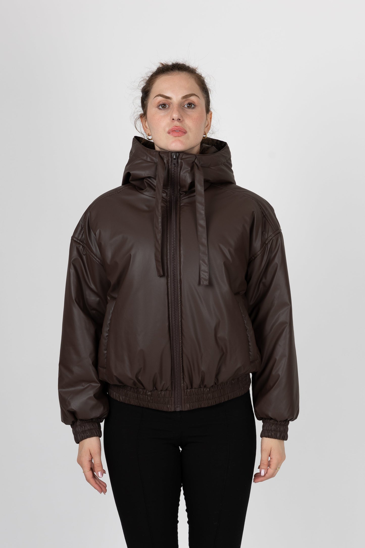 BLOUSON IMPERMÉABLE À CAPUCHE