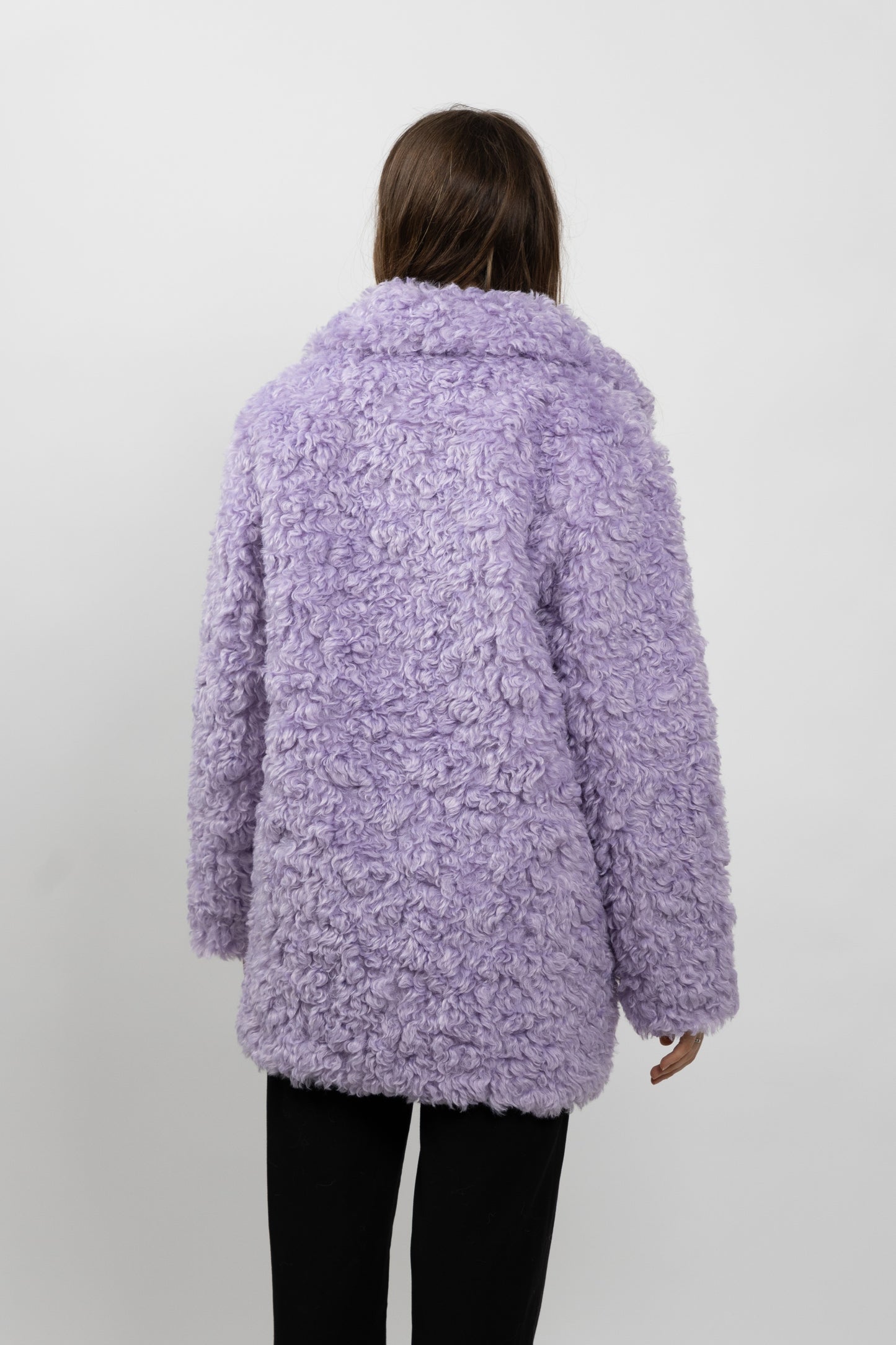 MANTEAU EN FAUSSE FOURRURE MOUTON