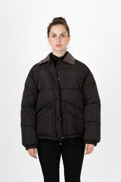 DOUDOUNE AVEC COL CONTRASTÉ