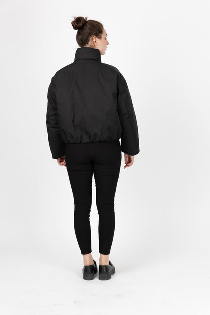 BLOUSON IMPERMÉABLE À EFFET BOULE