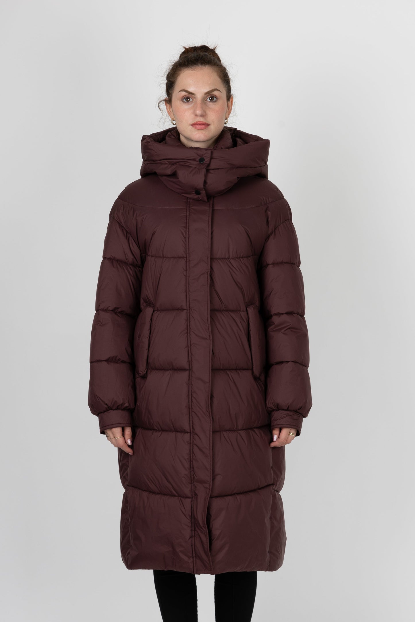 DOUDOUNE LONGUE À CAPUCHE