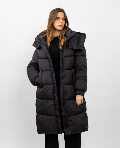 DOUDOUNE LONGUE À CAPUCHE