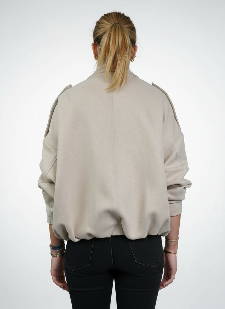 VESTE COURTE EFFET DAIM