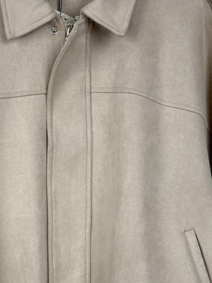 VESTE BOMBER OVERSIZE EFFET DAIM