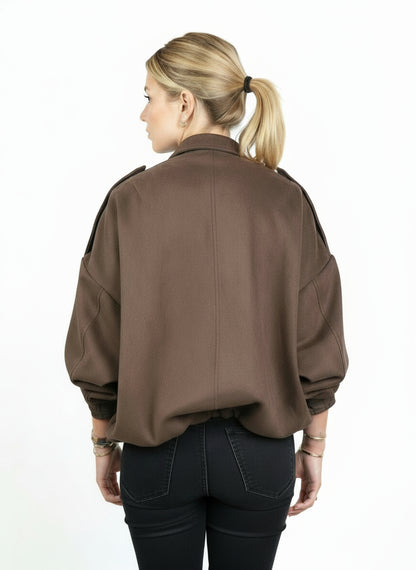 VESTE COURTE EFFET DAIM