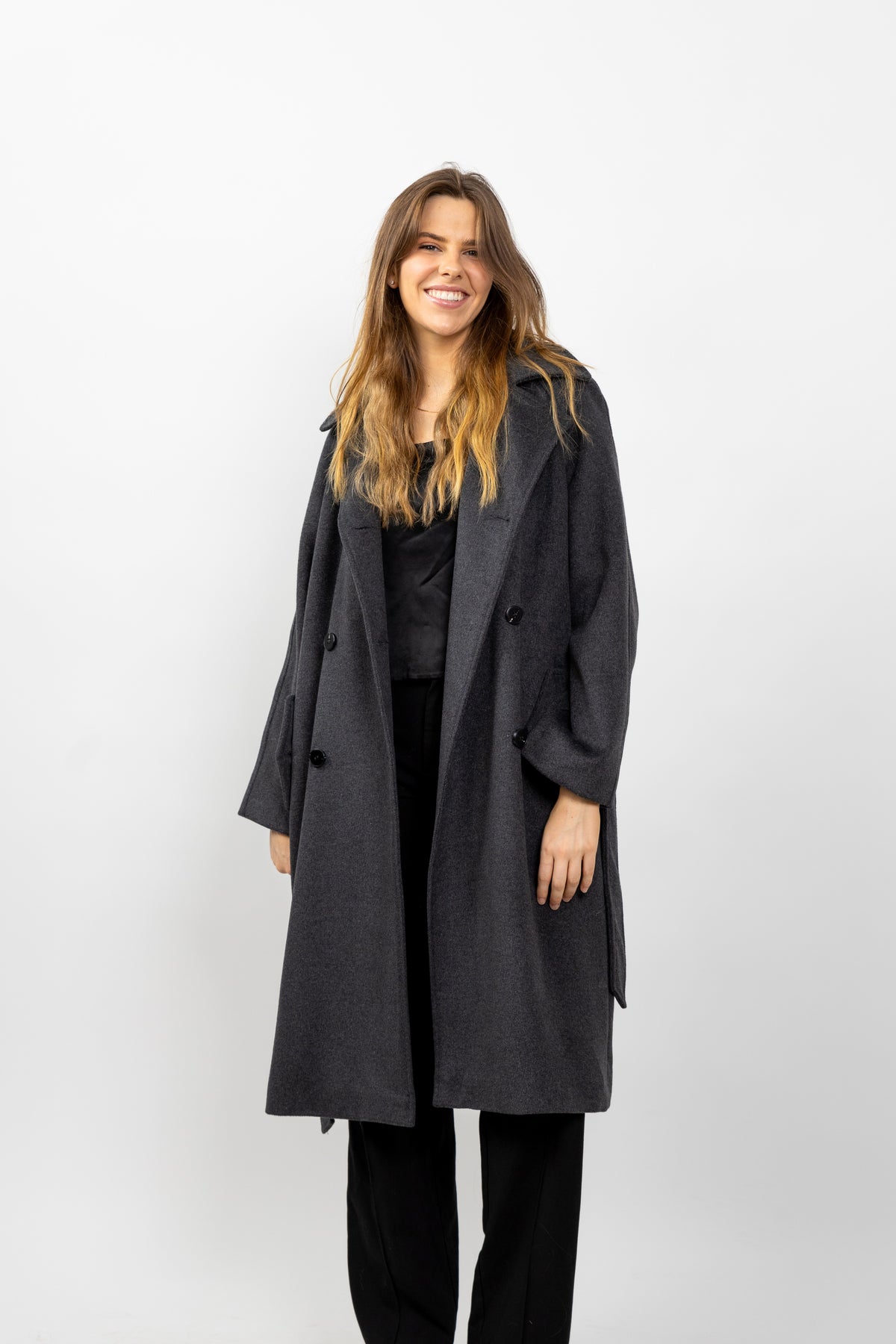 TRENCH EN LAINE - K-ZELL PARIS