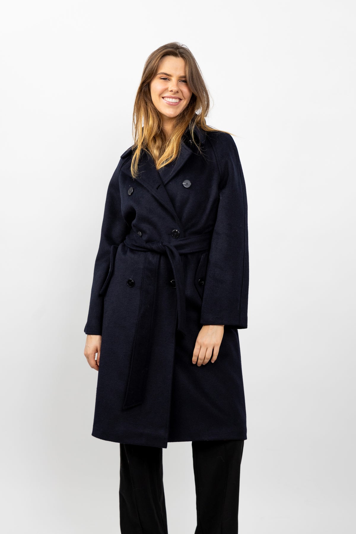 TRENCH EN LAINE - K-ZELL PARIS
