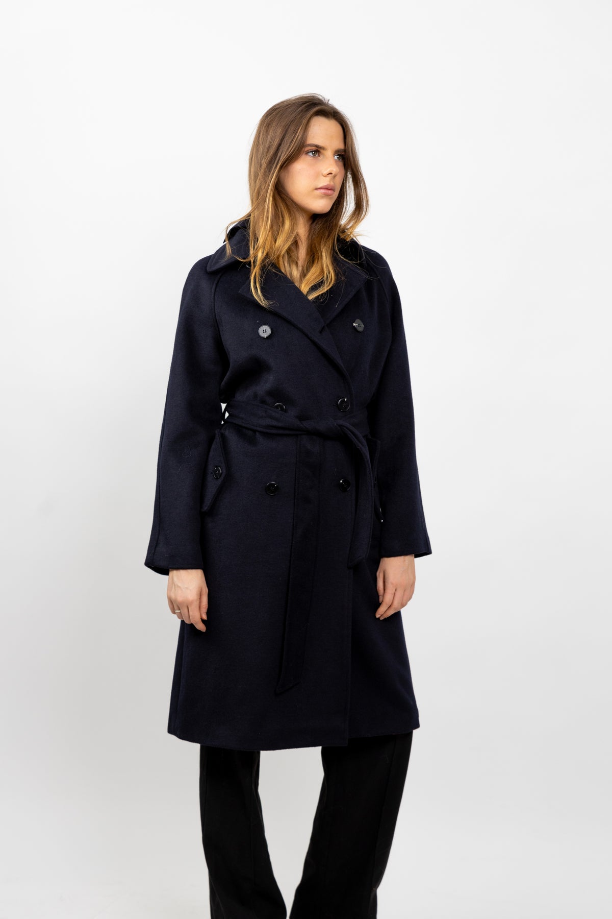 TRENCH EN LAINE - K-ZELL PARIS