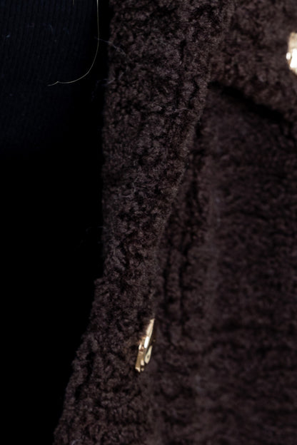 VESTE EN FAUSSE FOURRURE MOUTON