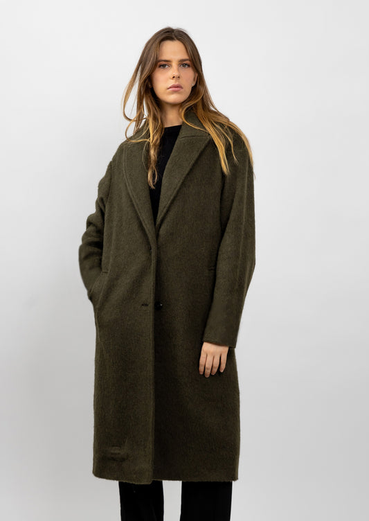 MANTEAU LONG EN LAINE - K-ZELL PARIS