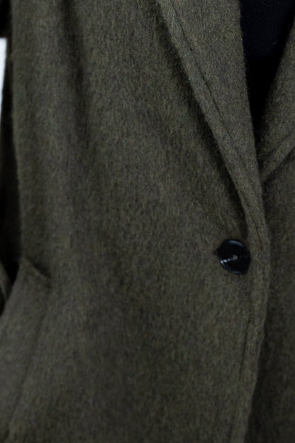 MANTEAU LONG EN LAINE