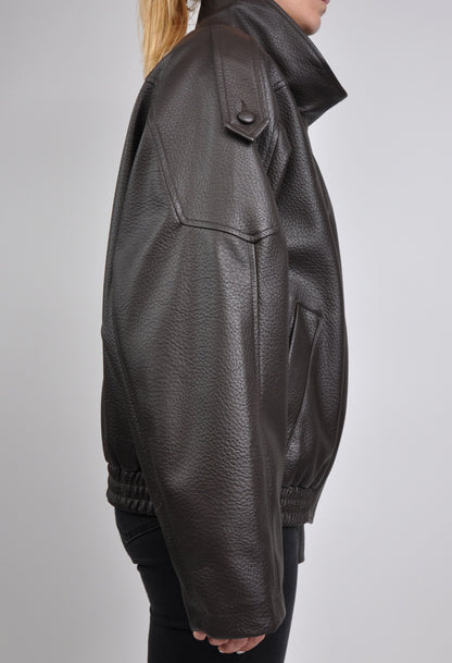 BLOUSON MOTARD EN SIMILICUIR