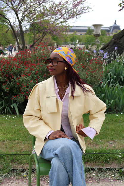 BLOUSON MOTARD EN SIMILICUIR
