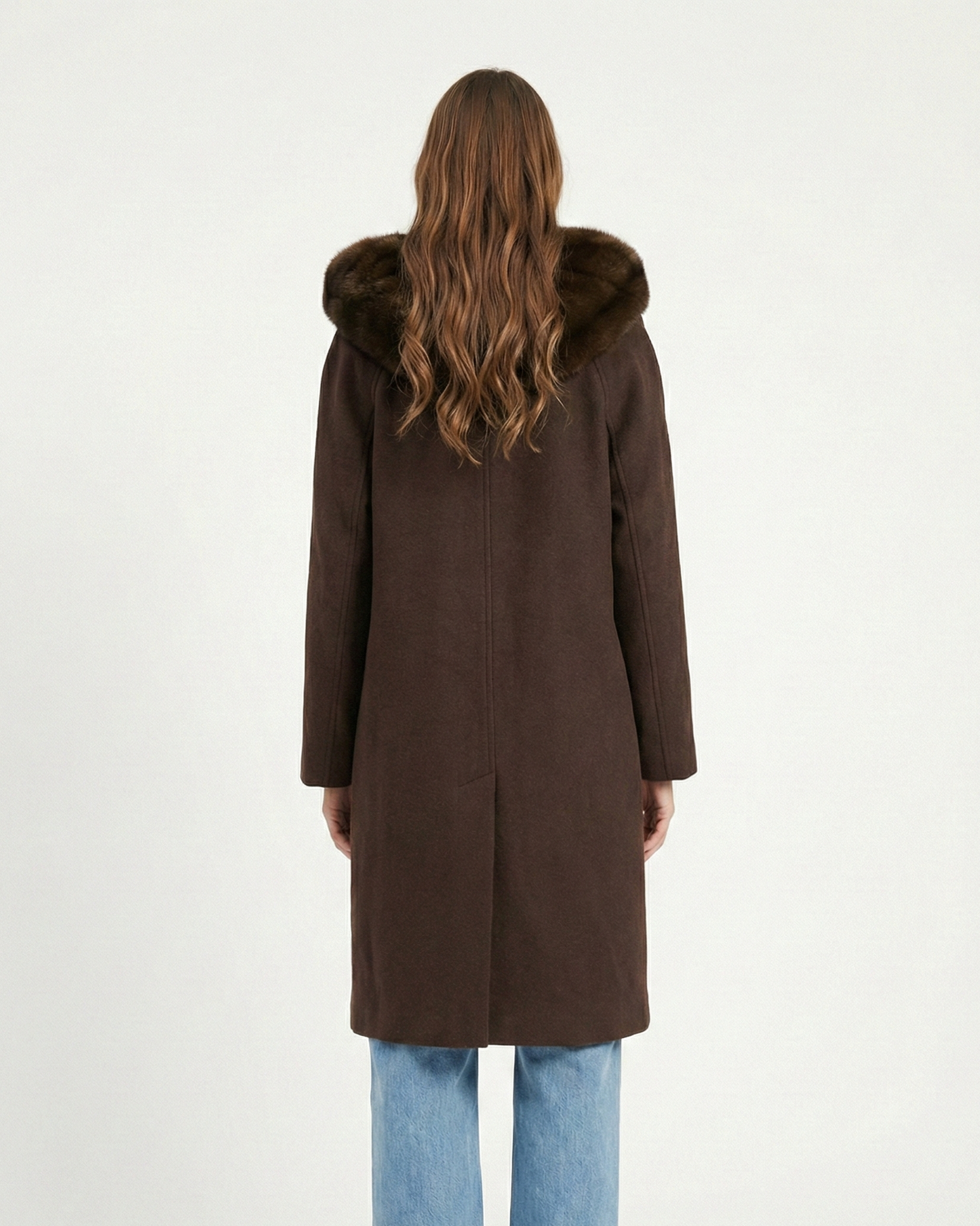 MANTEAU 2 PIÈCES AVEC FAUSSE FOURRURE