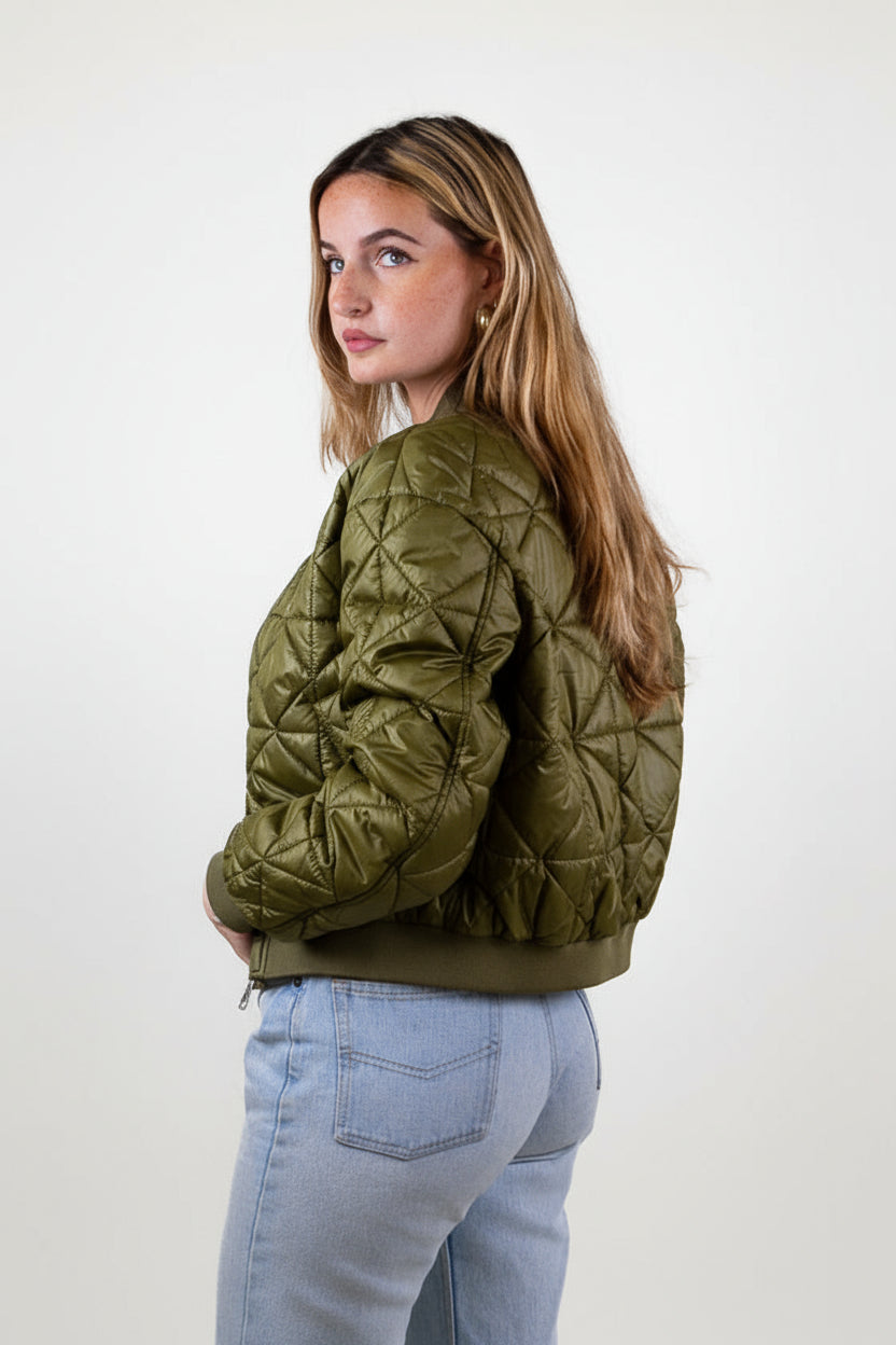 BOMBER MATELASSÉ