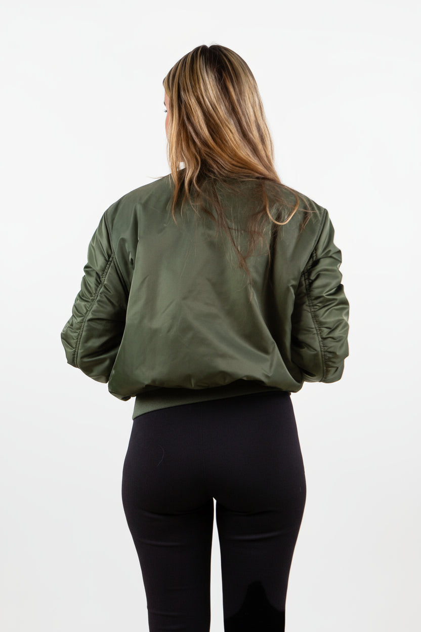 BOMBER OVERSIZE MATELASSÉ