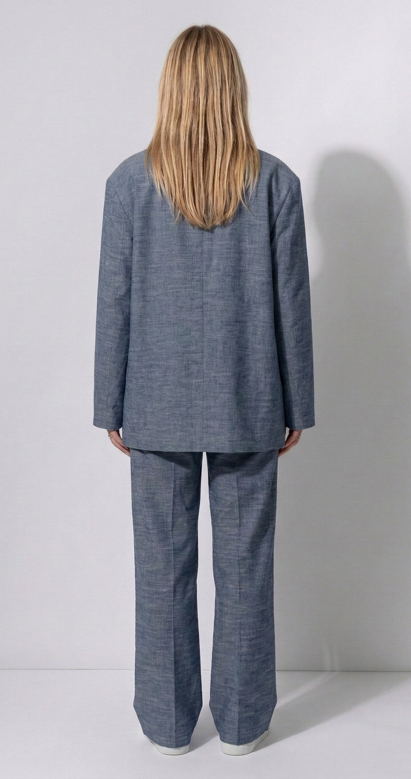 BLAZER EFFET LIN