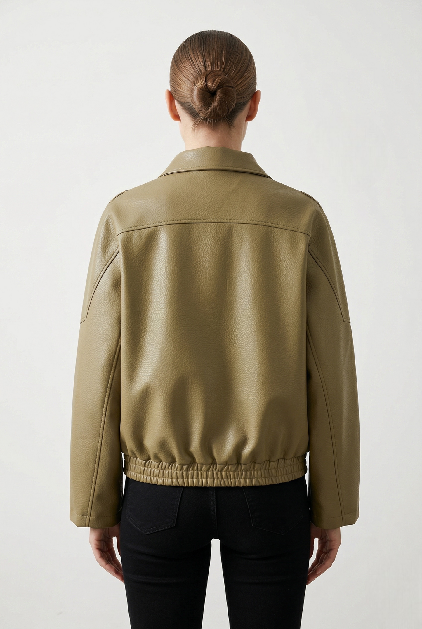 BLOUSON MOTARD EN SIMILICUIR