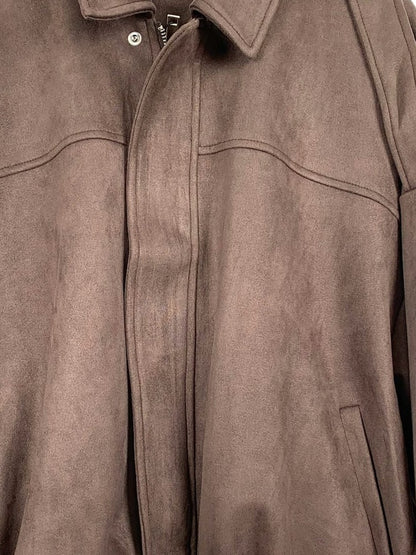 VESTE BOMBER OVERSIZE EFFET DAIM