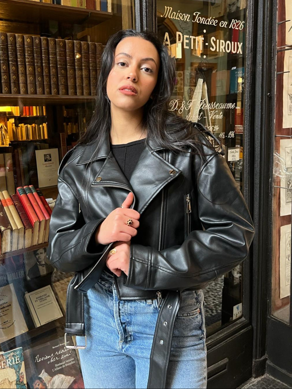 PERFECTO COURT EN SIMILICUIR